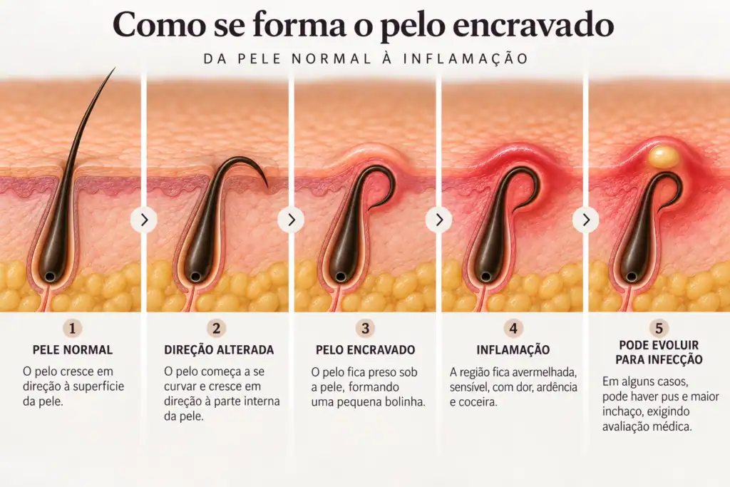Imagem pelo encravado